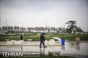 بارش باران پاییزی در تهران 26