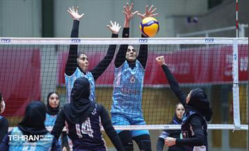 دیدار دو تیم والیبال زنان مهرسان و پیکان تهران 6