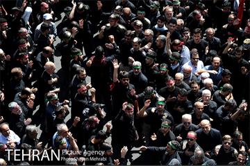 عزاداری عاشورا در میدان شهید طهرانی مقدم 22