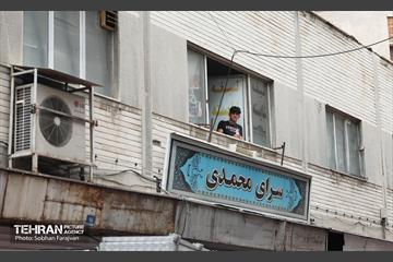 آتش‌سوزی انبار چسب در بازار تهران 17