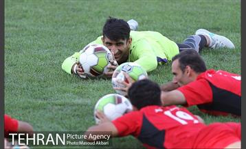 تمرین تیم فوتبال پرسپولیس 8