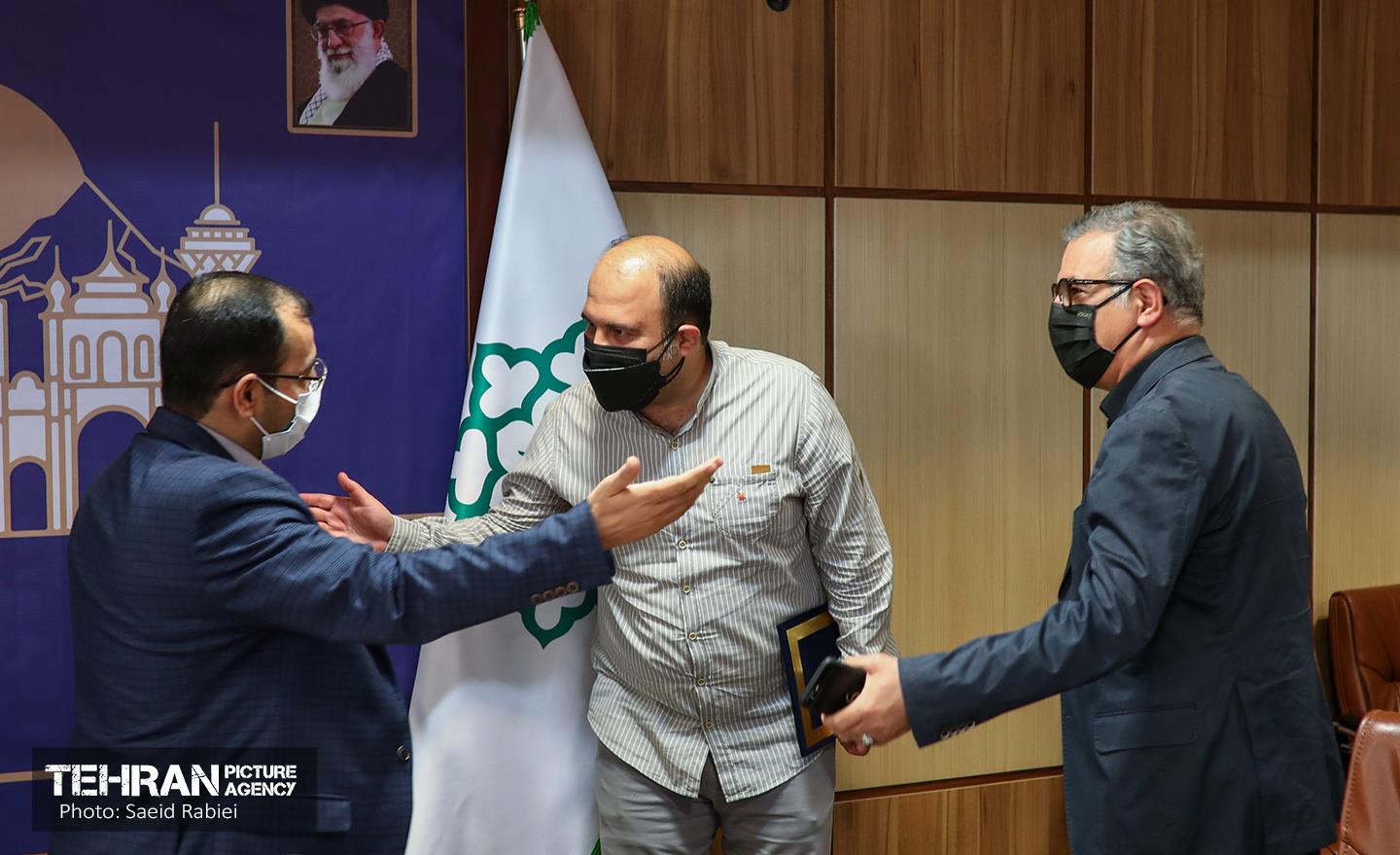 مراسم تودیع و معارفه رئیس مرکز ارتباطات و امور بین الملل شهرداری تهران 34