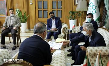 دیدار شهردار تهران با مدیرعامل توانیر 4