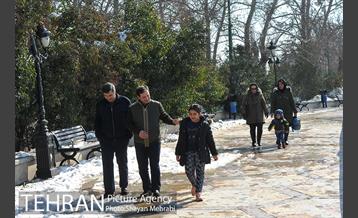 فصل زمستان در بوستان ملت 17