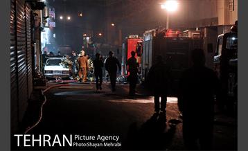 آتش سوزی در ساختمان برق حرارتی 37