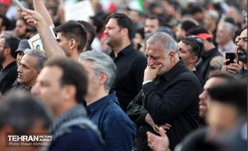 شهردار تهران در آیین وداع با آقای شهید ایران 8