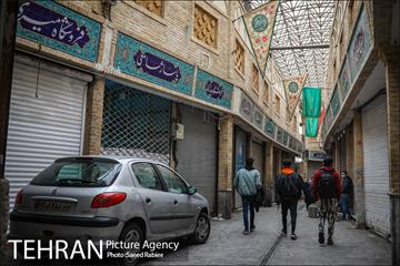تعطیلی کسبه بازار تجریش 8