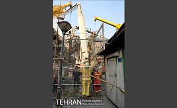 ساختمان پلاسکو فرو ریخت -4 7