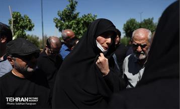 مراسم تشییع و خاکسپاری حمیدرضا درجاتی 2