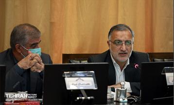 نشست شهردار تهران با کمیسیون شورای مجلس شورای اسلامی 8