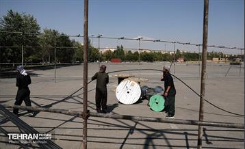 آماده‌سازی زائرسرای بوستان ولایت 41