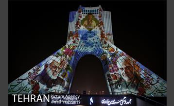 اجرای  نورپردازی سه بعدی ( ویدئو مپینگ ) به مناسبت اولین سالگرد شهادت سردار حاج قاسم سلیمانی و شهدای جبهه مقاومت 4