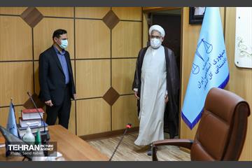 جلسه اعضای کمیسیون نظارت و حقوقی شورا با دادستان کل کشور 1