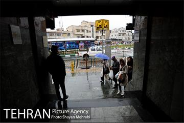 بارش باران بهاری در تهران 30