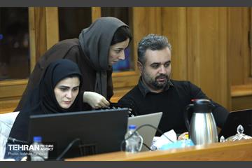 نشست خبری رئیس کمیسیون برنامه و بودجه شورای اسلامی شهر تهران 6