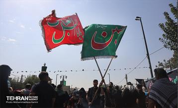 آیین پیاده‌روی جاماندگان اربعین حسینی در مناطق شهرداری تهران 5