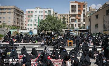 مراسم عزاداری عاشورای حسینی در امامزادگان سیدجعفر(ع) و حمیده خاتون(س) 19