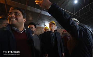 بازدید از تست گرم خط ۷ مترو 16