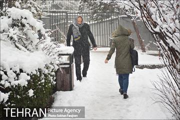 بارش برف زمستانی در تهران-2 32