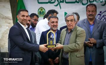 آیین تجلیل از قهرمانان امام رضایی 22