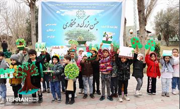 غرس ۱۱۰۰ نهال در منطقه ۱۱ 23