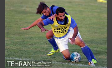 تمرین تیم فوتبال استقلال