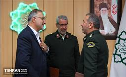 مراسم معارفه فرمانده یگان حفاظت شهرداری تهران 10