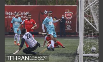 دیدار تیم های فوتبال رسانه ورزش و راهور ناجا 4