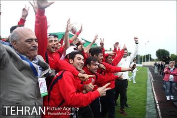 قهرمانی تیم فوتبال هنرمندان در جام جهانی 12