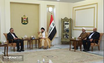 دیدار علیرضا زاکانی با سید عمار حکیم