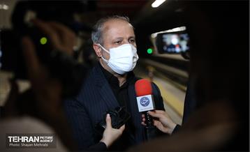 بازدید اعضای کمسیون حمل و نقل شورای اسلامی شهر از ایستگاه مترو شهید رضایی 40