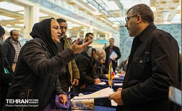 میز خدمت سازمان بازرسی شهرداری تهران در نماز جمعه 15