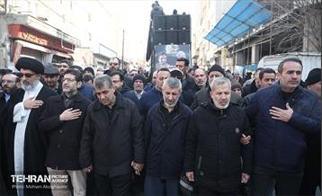 تشییع پیکر شهید مدافع حرم سعید علیدادی 12