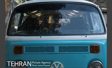 کافه راه سیار پشت فولکس واگن قدیمی‎ 21