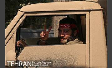 رژه نمادین اتوبوس های شرکت واحد به مناسبت آغاز هفته دفاع مقدس 18