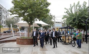 افتتاح و بهره‌برداری از پروژه‌های مدیریت شهری منطقه 9 تهران 19
