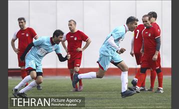 دیدار تیم های فوتبال رسانه ورزش و راهور ناجا 12