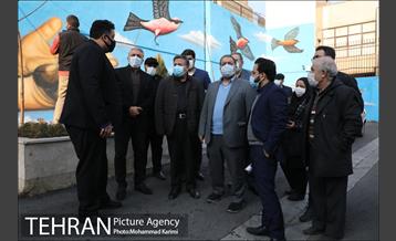 بازدید اعضای شورای اسلامی شهر تهران از روند توسعه مشارکت و پروژه های شهری منطقه ۱۶