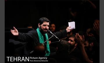 عزاداری سیاه پوشان در هیئت ریحانة الحسین  6