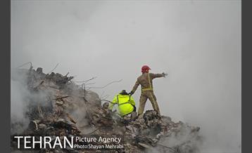 ششمین روز آواربرداری ساختمان پلاسکو -2 18