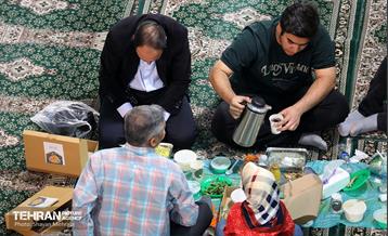 ضیافت افطاری در حرم عبدالعظیم حسنی(ع) 4