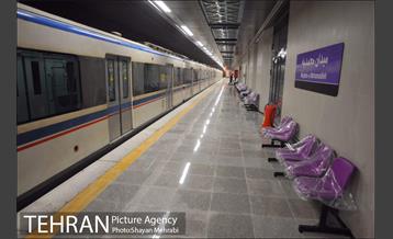 تست گرم خط هفت مترو با حضور شهردار تهران 4