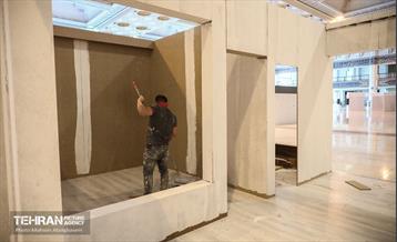 آماده سازی نمایشگاه مطبوعات 16