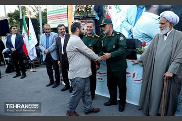 آیین نامگذاری بوستان شهیدان امیراحمدی 4