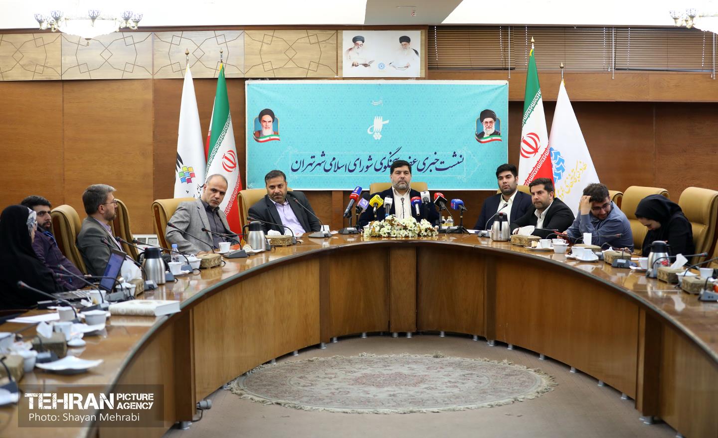 نشست خبری عضو و سخنگوی شورای اسلامی شهر تهران 1