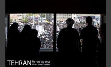 تشییع پیکر مطهر شهید محسن حججی 26