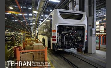 خط تولید اتوبوس های جدید شهری 5