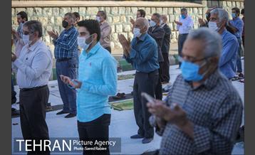 اقامه نماز عید سعید فطر در مسجد بقیه الله اعظم - محله چهاردیواری 8