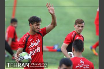 تمرین تیم فوتبال پرسپولیس 10