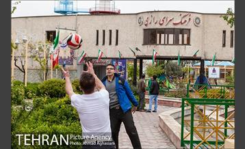 روز طبیعت بارانی در بوستان رازی 6